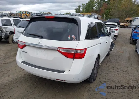 2012 Honda Odyssey Ex-L z USA, uszkodzony, nr VIN 5FNRL5H66CB026354